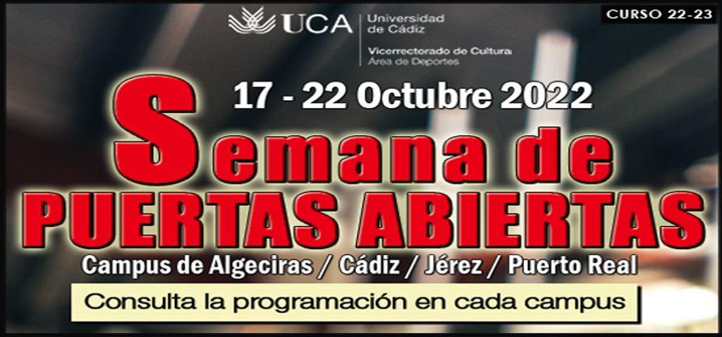 Semana de Puertas de Puertas Abiertas del Área de Deportes